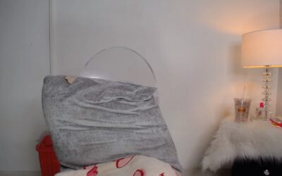 Een onzichtbare vrouw voor de webcam