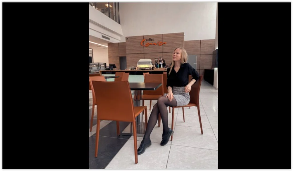 Snelle wip met blonde